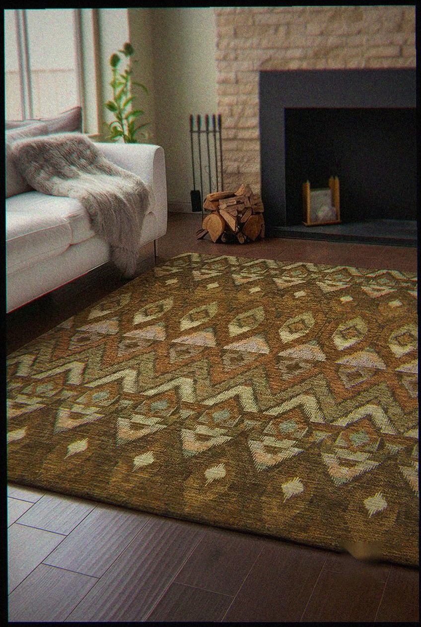 Mastering the Earth Tone Shift: Why This Grounding Washable Rug Anchors the Modern Living Space