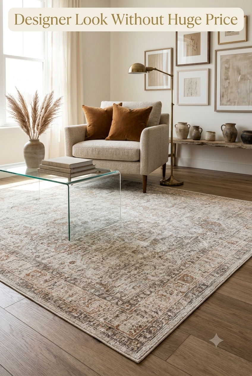 The New Warm Minimalism: How to Style Earth-Toned Neutral Rugs with Quiet Depth