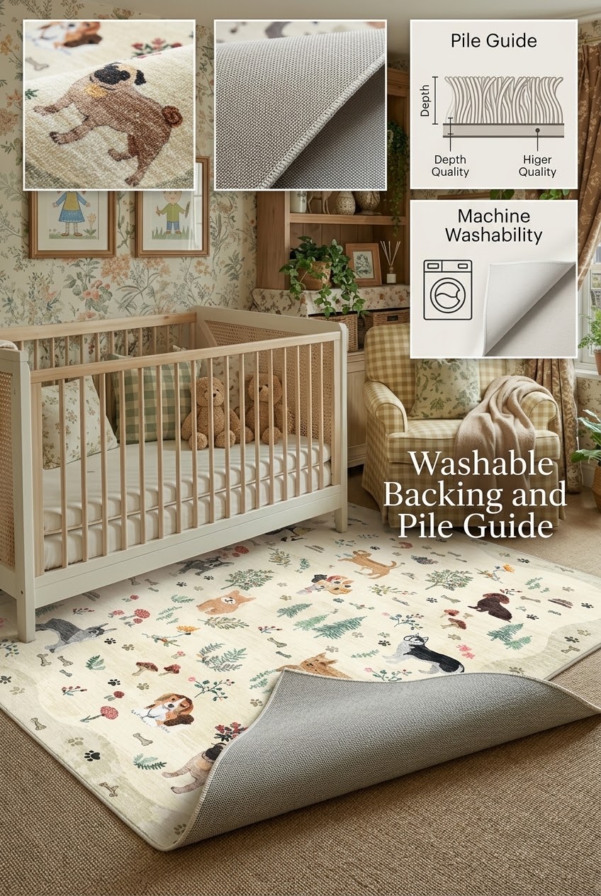 The Art of Subtle Whimsy: How to Style Neutral Pet-Themed Rugs with High-Design Restraint