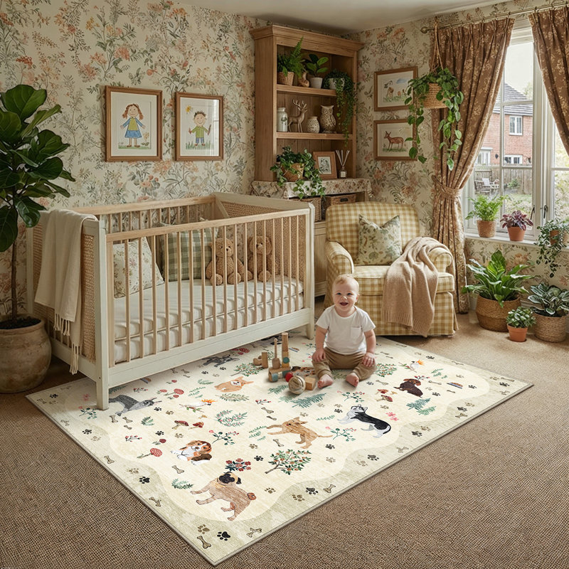 The Art of Subtle Whimsy: How to Style Neutral Pet-Themed Rugs with High-Design Restraint