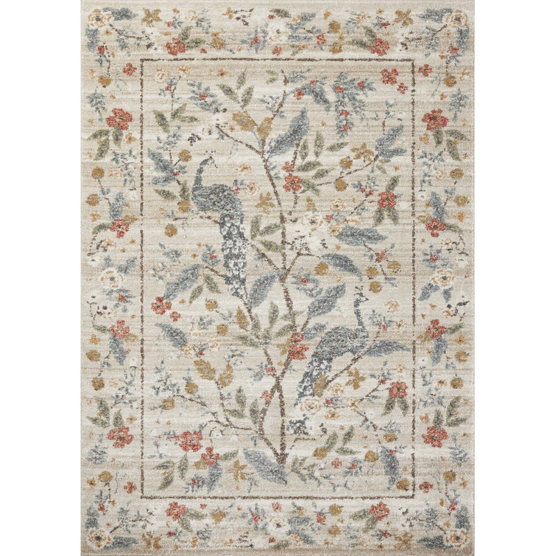Rifle Paper Co X Loloi Laurel Cream Area Rug Rpcl1223