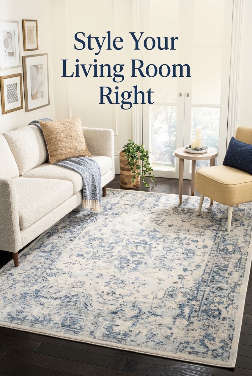 Style Your Living Room Right: The Definitive Guide to Anchoring Spaces with Vintage Oriental Motifs