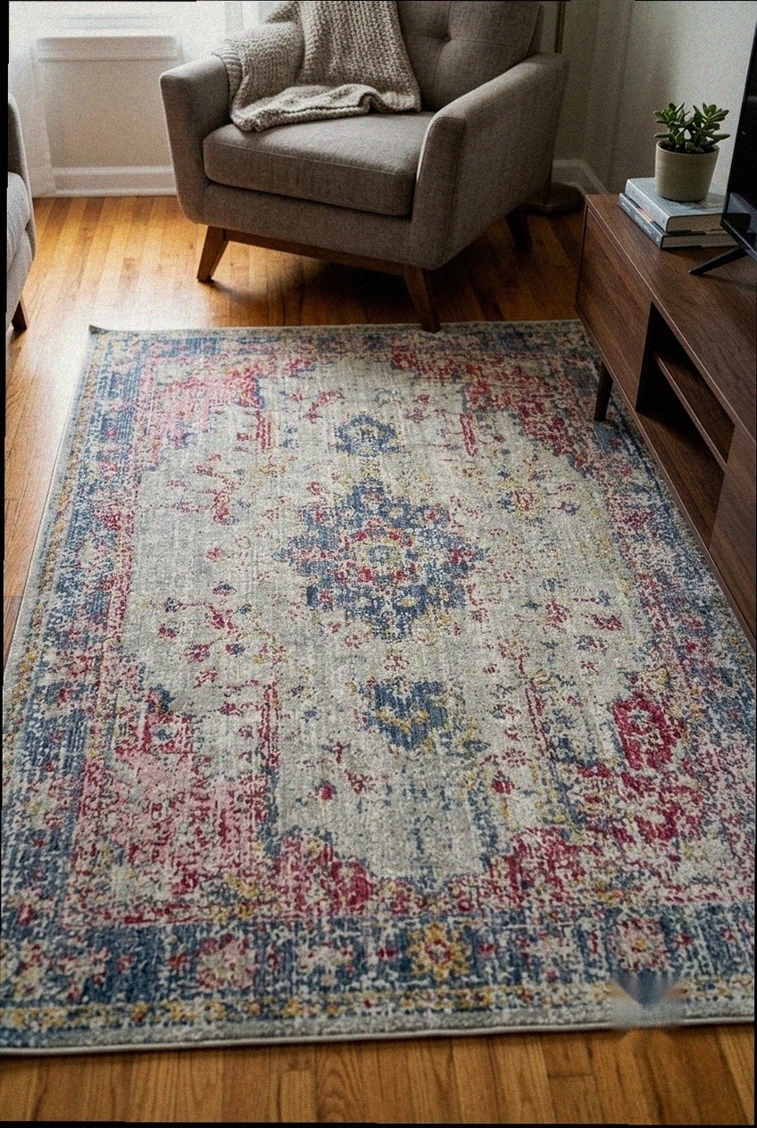 Curating Harmony: The Definitive Guide to Pink Blue Oriental Rug Decor