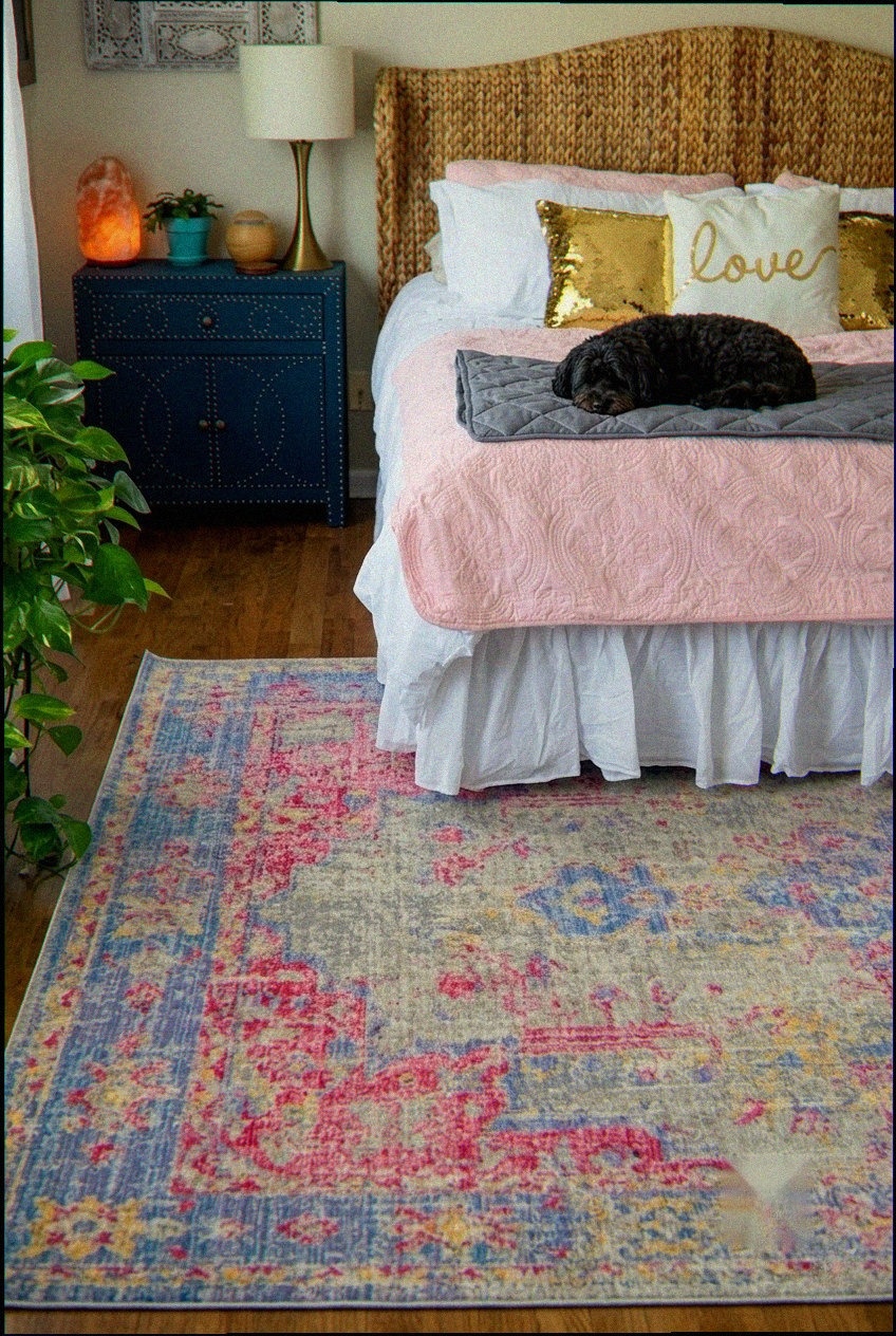 Curating Harmony: The Definitive Guide to Pink Blue Oriental Rug Decor