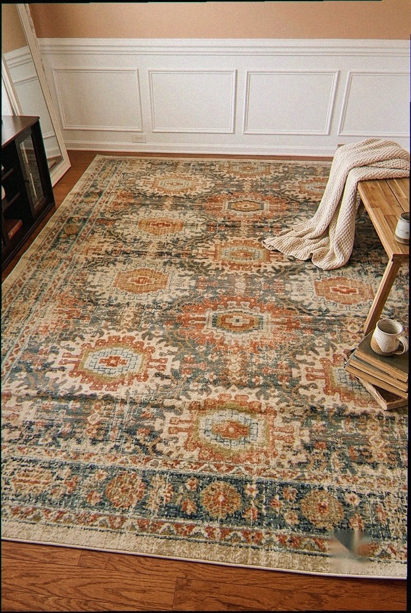 Harmonizing Heritage Motifs with Modern Living Room Aesthetics