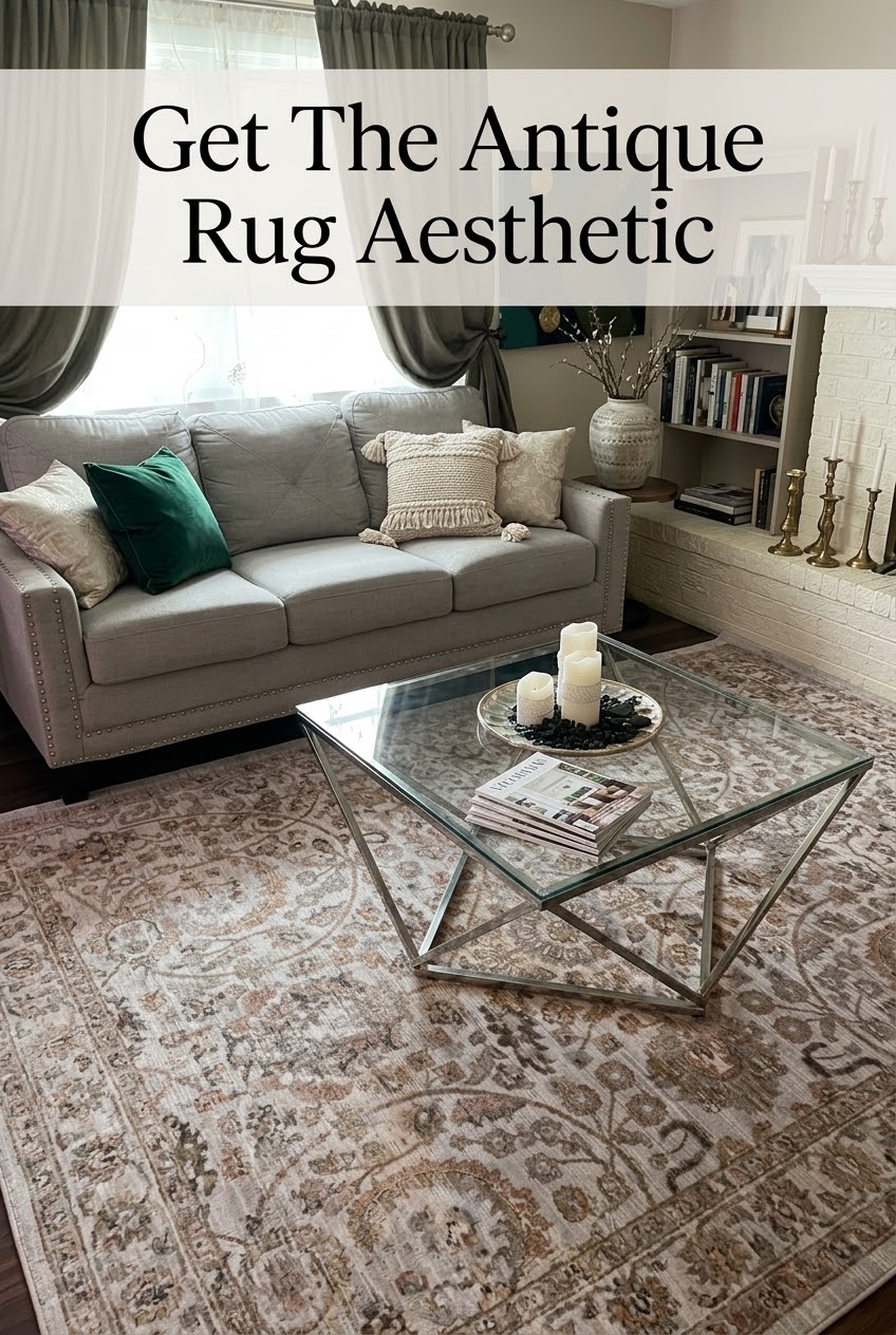 The Golden Neutral: How to Style an Ivory and Gold Rug for Timeless Living Room Elegance