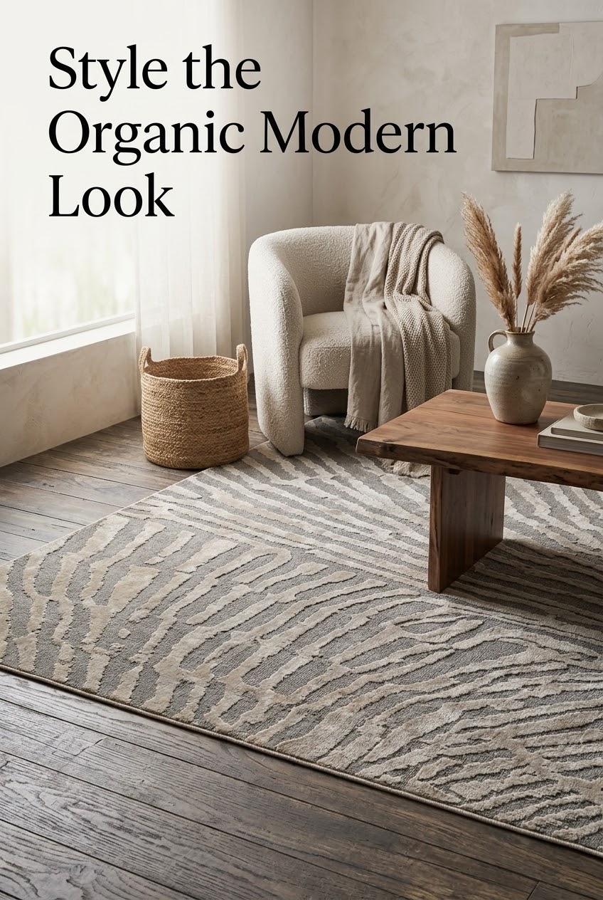 The Art of the Open Concept: Anchoring Kitchen and Living Spaces with Abstract Neutrals